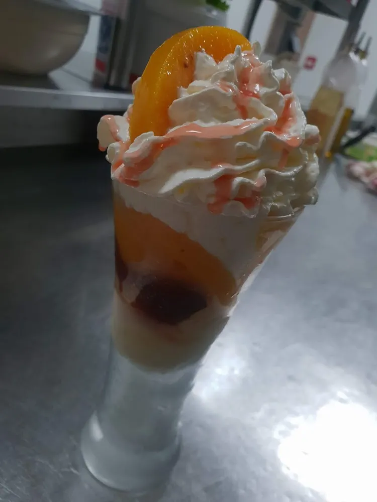 Coupe de Glace Pêche Melba